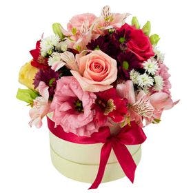 Box de flores mistas Blush