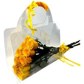 thumb-buque-bolsa-de-cristal-com-10-rosas-amarelas-0